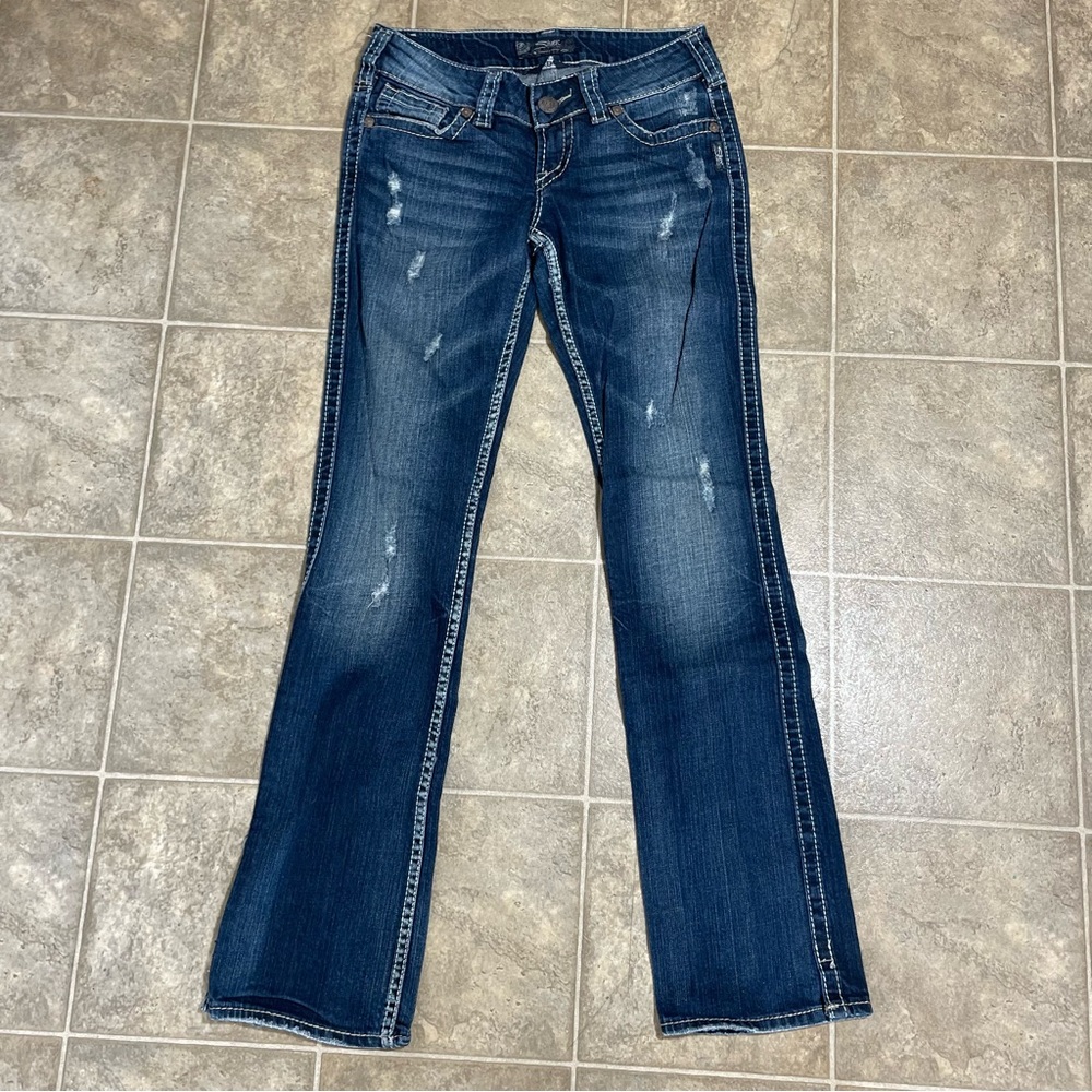 28/32 silver jeans